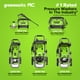 thumbnail image 5 of Hidrolavadora eléctrica compacta Greenworks de 2100 PSI (certificación SGS), 1.2 GPM, 13 A, con mango telescópico, para autos, entradas de vehículos, patios, muebles de jardín y piscinas., 5 of 5
