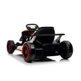 thumbnail image 4 of Go Kart for Kids, 24V Drift Kart with 2X200W Strong Motor, 7AH Big Battery, Electric Pedals, Electric Go Kart Outdoor Race Toy Blue, 4 of 9