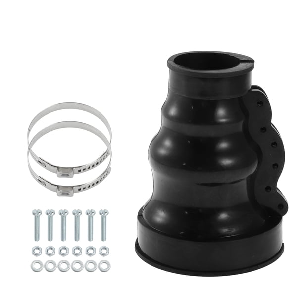 Conjunto de Bota de Eje Dividido Unique Bargains para VW T1 B-ug Beetle 1962-1979, Kit de Bota de Eje Oscilante Trasero Protector 111598021A Bota de Eje de Goma con Abrazadera