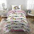 thumbnail image 2 of Hello Kitty and Friends Kids 6 Piece Reversible Comforter, Bed in a Bag, Full, 2 of 8