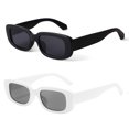 thumbnail image 1 of Gafas de sol BUTABY Rectangulares de estilo retro UV400 para mujer, 1 of 7