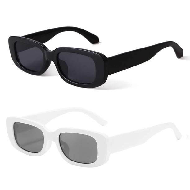 Gafas de sol BUTABY Rectangulares de estilo retro UV400 para mujer