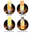 4 Modes Fire Light Bulbs Flickering Light Bulb Simulate Burning Fire