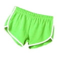 thumbnail image 4 of Pantalones cortos deportivos cómodos para mujer, playa, yoga, gimnasio, atléticos, mini pantalones calientes, Loungewear Verde, 4 of 7