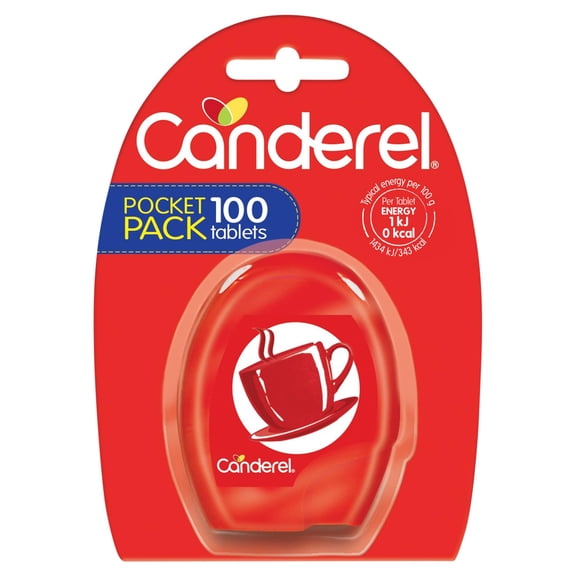 Canderel Sweetener 100 Pack, Imported from Britain