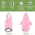 thumbnail image 6 of Bingfone Breast Cancer Awareness Dog Clothes Hoodie, Pet Winter Coat,Puppy Sweatshirts For Small Dogs Boy Girl,Suitable For All Breeds-X-Large, 6 of 9