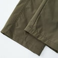 thumbnail image 6 of SELONE Cargo Pants for Men with Pockets Elastic Waist Joggers Relaxed Outdoor Trousers Hiking Winter Pants Army Green 32, 6 of 8