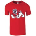 thumbnail image 2 of Men's Red Fresno State Bulldogs T-Shirt, 2 of 3