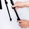 thumbnail image 3 of Artist Easel Stand, Anti Rust Metal Tripod Easel Folding Design  for Works Exhibition, 3 of 8