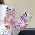 thumbnail image 2 of Moto G32 G52 G62 G82 G50 G60 G60S G30 G20 G10 G73 G53 G42 G200 EDGE 20 30 Pulsera Transparente Lindo Kuromi Melody Funda De Teléfono TPU Suave A Prueba De Golpes Cubierta Trasera Protectora, 2 of 3