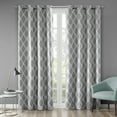 thumbnail image 2 of Home Essence Etro Printed Ikat Blackout Window Curtain Panel, 2 of 8