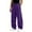 Dark Purple, variant on CCRFTGI Men's Baggy Sweatpants Wide Leg Sweatpants Elastic Waist Drawstring Lounge Athletic Pants with Pockets Brown 3XL