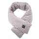 thumbnail image 1 of Unisex Winter Heating Scarf with USB-3Gear Temp Adjustable Electric Heating Scarf Heating Pad--Gray, 1 of 5
