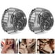 thumbnail image 2 of EeaseMX 2 relojes de cuarzo para llevar en los dedos, relojes creativos con forma de anillo, mini accesorios para mostrar la hora para mujeres y hombres (negro), 2 of 7
