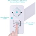 thumbnail image 3 of Bidet Attachment, Non-Electric Cold Water Bidet Toilet Seat Attachment with Pressure Controls, Retractable Self-Cleaning Dual Nozzles for Frontal & Rear Wash - Black, 3 of 8