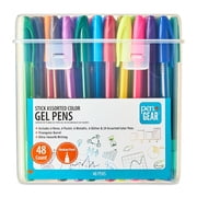 Pen+Gear Gel Stick Pens, Medium Point 0.7 mm, Assorted Colors, 48 Count, Model 192511