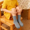 thumbnail image 4 of Chaussettes Tube Enfants Chaussettes pour Enfants Confortables Couleur Unie Chaussettes Tube Style Princesse Chaussettes pour Bébé Chaussettes Tube Filles, 4 of 6