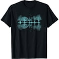 thumbnail image 3 of Wildlife Nature Forest Trees Reflection Outdoor Forest T-Shirt, 3 of 4
