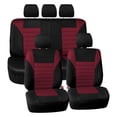 thumbnail image 1 of FH Group Juego Completo de Fundas para Asientos de Auto Malla de Aire 3D - Fundas para Asientos de Auto de Ajuste Universal Fundas para Asientos con Respaldo Bajo Compatible con Bolsas de Aire Asiento, 1 of 5