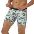 thumbnail image 2 of Rocae Cartoon Car Racing for Stretch Moisture-Wicking Underwear,Men's Underwear Boxer Briefs Small, 2 of 9