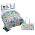 thumbnail image 1 of Juego de edredón Jay Franco Bluey, tamaño doble, con sábana y bolsa, 1 of 8