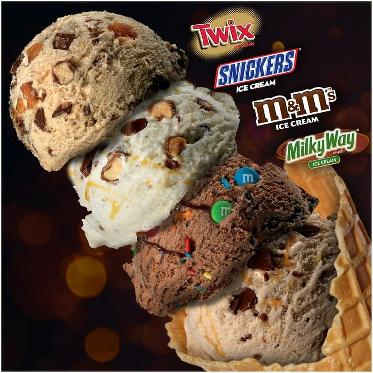 MILKY WAY® Ice Cream, Pint (4 Count) - Walmart.com