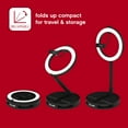 thumbnail image 2 of ONAIR Travel Pro 10" LED Ring Light with Phone Mount and Expandable Stand, 2 of 8