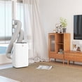 thumbnail image 3 of Portable Air Conditioner, 14000 BTU Inverter Dual Hose AC Unit with Dehumidifier, Fan, Sleep Mode, Cools Rooms up to 700 Sq.Ft., 24H Timer, Remote Control, Window Kit, White, 3 of 10