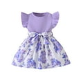 thumbnail image 1 of Robes Décontractées pour Filles Robe Ligne A Robe Fluide Robe d'Été pour Filles Robes pour Filles 2-3 Ans, 1 of 4