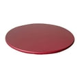 thumbnail image 2 of yotijay Round Table Cloth Protector 27.5-33.5" Table Cover Backed Vinyl Tablecloth Party red, 2 of 9
