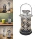 thumbnail image 5 of Linterna decorativa colgante de metal Marroquí Soledad LED Luces de hadas para patio interior Estilo 3, 5 of 9