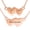 Rose, variant on Heart with Heart Cremation Jewelry for Ashes Urn Necklace Lockets for Human Ashes Pendent for Ashes and Chain