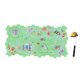 thumbnail image 2 of Pista de rompecabezas para niños, juego de Paly, bloques de construcción de pista, juguete Montessori, carril, juguetes de construcción de automóviles Ciudad 9PCS Hugo Pistas de rompecabezas, 2 of 10