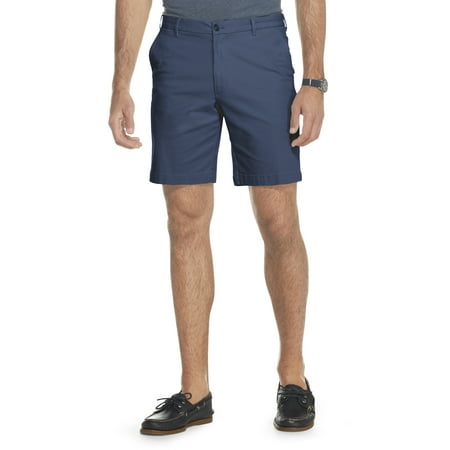 IZOD Men's Saltwater Comfort Flat Front 9.5" Chino Short