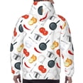 thumbnail image 5 of Hoodies for Men - kitchen utensils Pattern Long Sleeve Comfrt Men'S Fashion Hoodies & Sweatshirts, Sweatshirts for Men Hoodies Pullover Clothing Clothes with Pouch, 5 of 7