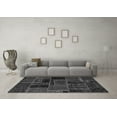 thumbnail image 3 of Ahgly Company Indoor Square Oriental Gray Modern Area Rugs, 8' Square, 3 of 4