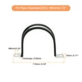 thumbnail image 2 of Unique Bargains 16Pack 2-3/4' Cable Clamp U Shape Stainless Steel Rubber Cushioned Pipe Strap, 2 of 5