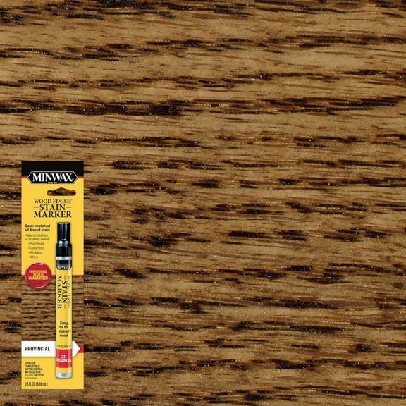 Minwax 63482000 Wood Finish Stain Marker, Provincial, .33 oz, (1 Piece, 1 Pack)