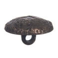 thumbnail image 2 of Mibo 10pcs Zinc Die Cast Metal Shank Button - Renaissance Floral Pattern - 24L(15mm) - Antique Brass, 2 of 2