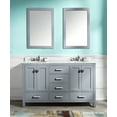 thumbnail image 3 of Anzzi 36 x 60 in. Chateau Bathroom Bath Vanity Set, Rich Gray, 3 of 10