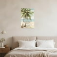 thumbnail image 4 of AVOI Christian Canvas Wall Art Beige Psalm 23 Pictures Coastal Beach Wall Decor Scripture Bible Verses Prints Inspirational Poster for Home Frame: 12x16in, 4 of 6