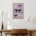thumbnail image 5 of Diamond Art Kits for Adults Kuromi And My Melody Diamond Art Gem Art Painting Full Drill Round Art Gem Painting Kit for Home Wall Decor Gifts 12"x16", 5 of 7