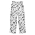 thumbnail image 2 of Wobogo Sketch Shark Long Pajama Pants Bottoms Soft Sleepwear with Pockets, 2 of 9