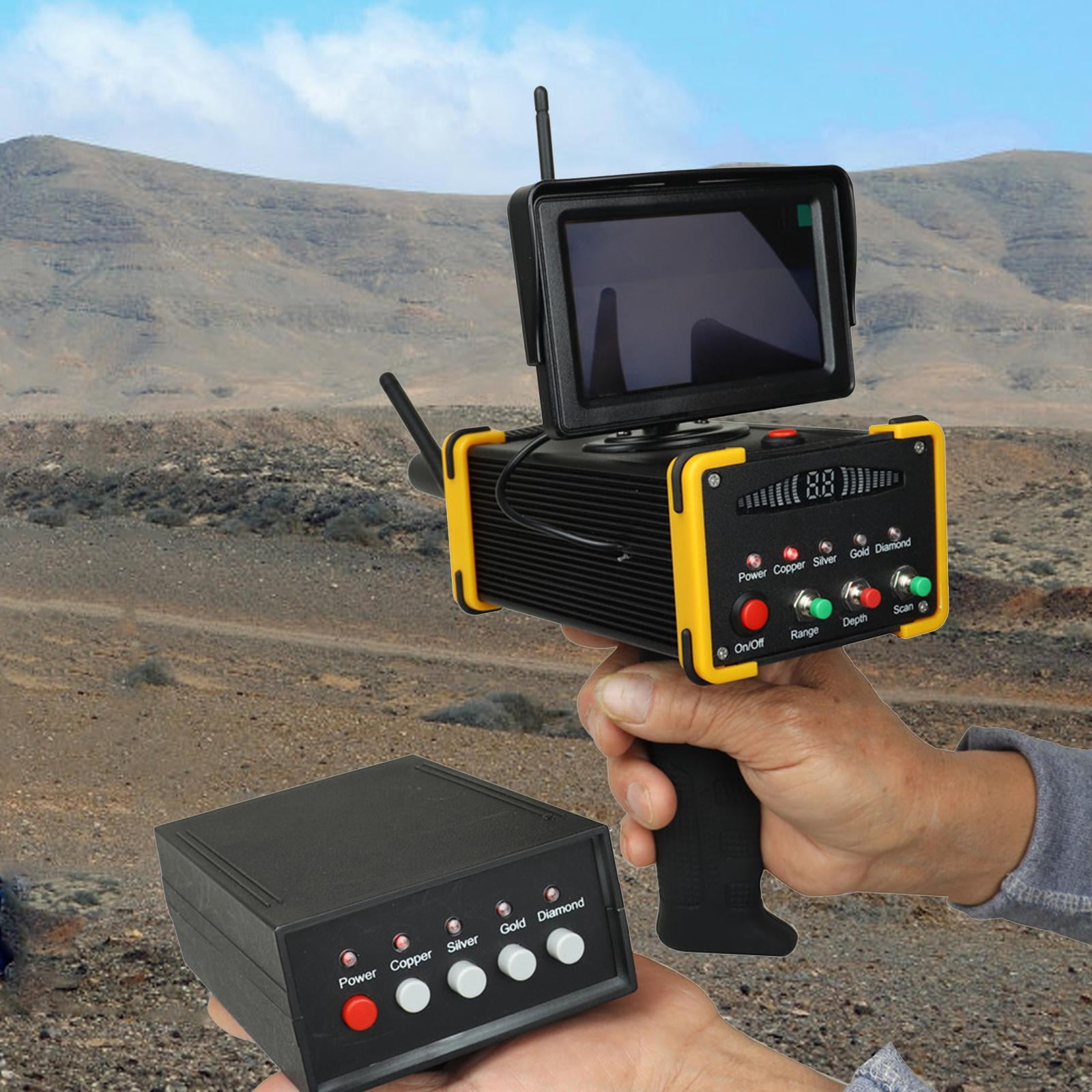 Wzmzjy Professional Metal Detector High Accuracy for Treasure Hunting Adults Copper