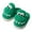 Green, variant on Otqutp Kids Dinosaur Slippers Boys Girls Soft Plush House Slippers Cute Animal Winter Comfy Warm Fuzzy Non-Slip Indoor Shoes