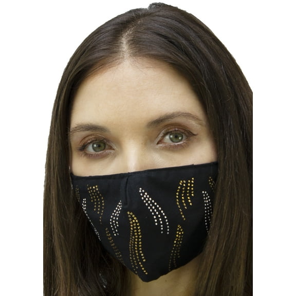 2PC STONE/SOLID FACE MASK