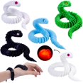 thumbnail image 1 of Nerfcareani Set de 5 serpientes flexibles impresas en 3D de 30 cm, 1 of 8