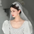 thumbnail image 3 of Minnieouse Diadema de copo de nieve blanca, de cristal Individual única para accesorios para el cabello de boda Ropa, zapatos y accesorios Miscelánea, 3 of 6