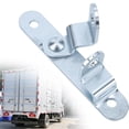 thumbnail image 1 of 1PCS Cargo Trailer Door Latch, Stainless Steel Trailer Door Hasp Keeper with Anti Theft Screws and Anti Loose Nuts, for Cargo Trailers Truck Containers Barn Doors, 1 of 7