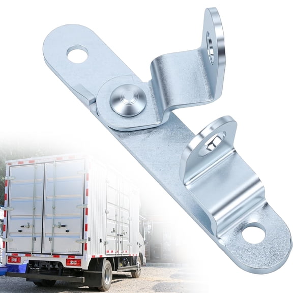 Blecry Stainless steel trailer door lock buckle with lock lug,American Door Lock Cargo Compartment Accessories Lock Nose Door Truck Handle Buckle